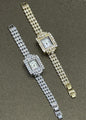 Imperial Square Halo Watch