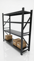 Black Storage Rack, 200KG Capacity
