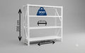 Storage Rack, 200Kg weight capacity. White